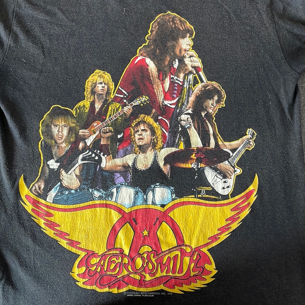 1988 Aerosmith Walk this Way tshirt medium
